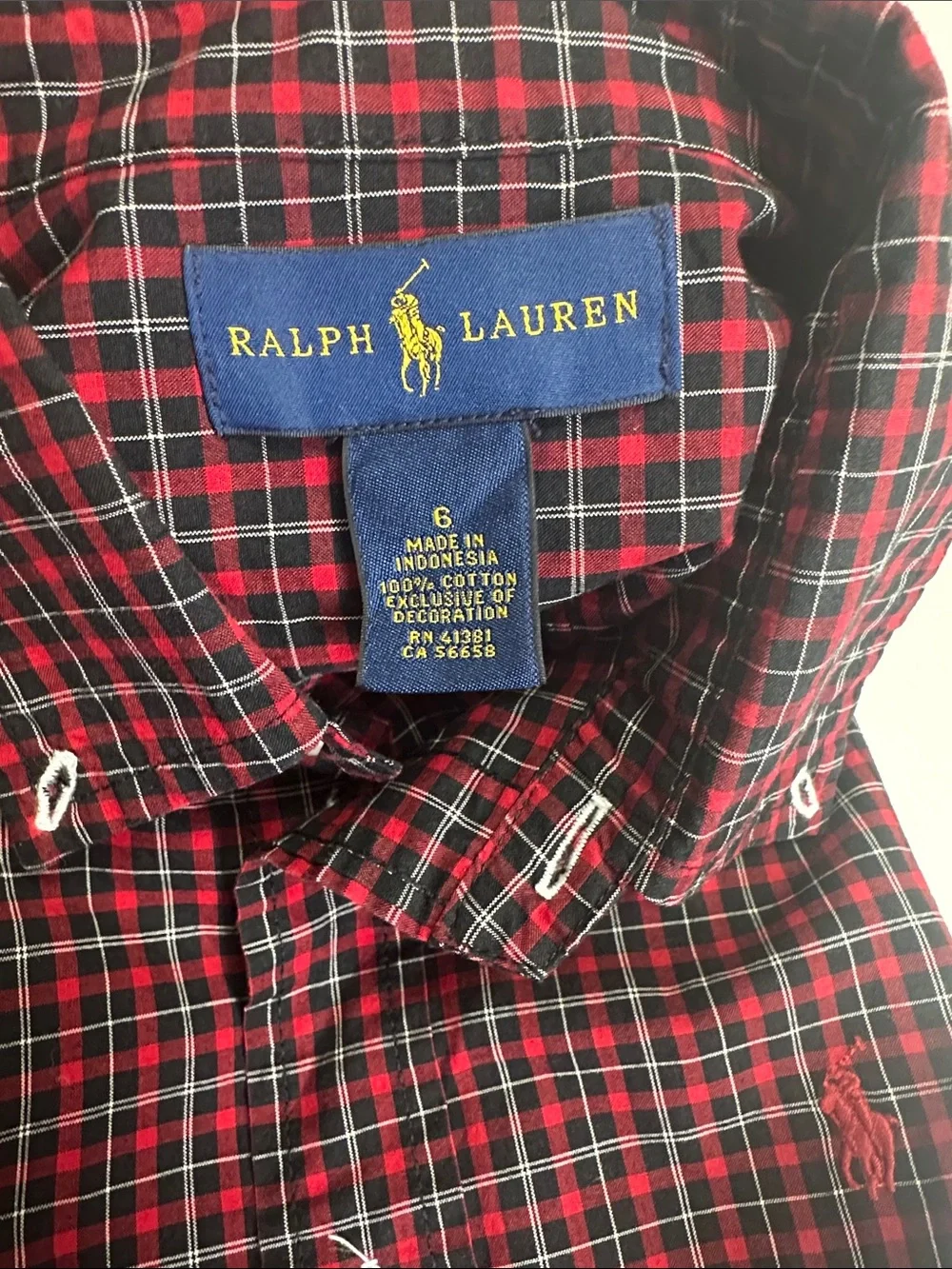Ralph Lauren size measurements